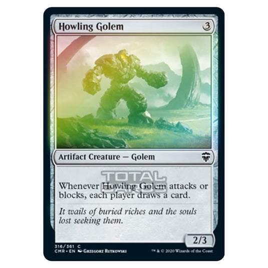 Magic The Gathering - Commander Legends - Howling Golem - 316/361 (Foil)
