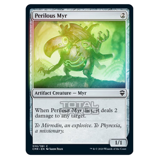 Magic The Gathering - Commander Legends - Perilous Myr - 330/361 (Foil)