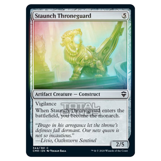 Magic The Gathering - Commander Legends - Staunch Throneguard - 344/361 (Foil)