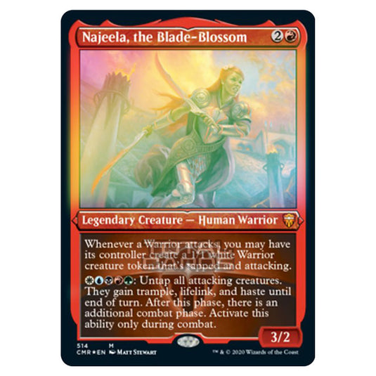 Magic The Gathering - Commander Legends - Najeela, the Blade-Blossom - 514/361 (Foil)