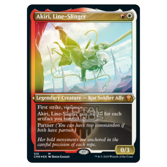 Magic The Gathering - Commander Legends - Akiri, Line-Slinger - 515/361 (Foil)