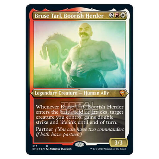 Magic The Gathering - Commander Legends - Bruse Tarl, Boorish Herder - 517/361 (Foil)