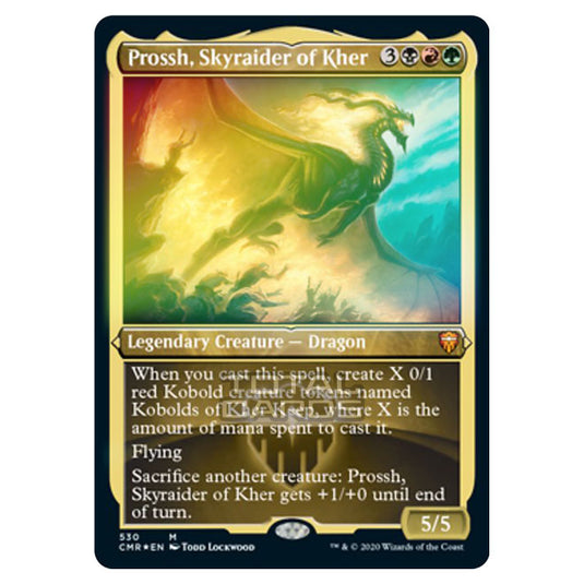 Magic The Gathering - Commander Legends - Prossh, Skyraider of Kher - 530/361 (Foil)