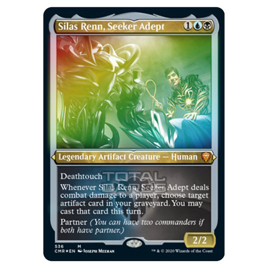 Magic The Gathering - Commander Legends - Silas Renn, Seeker Adept - 536/361 (Foil)