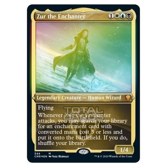 Magic The Gathering - Commander Legends - Zur the Enchanter - 544/361 (Foil)