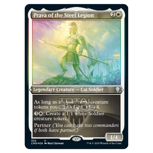 Magic The Gathering - Commander Legends - Prava of the Steel Legion - 552/361 (Foil)