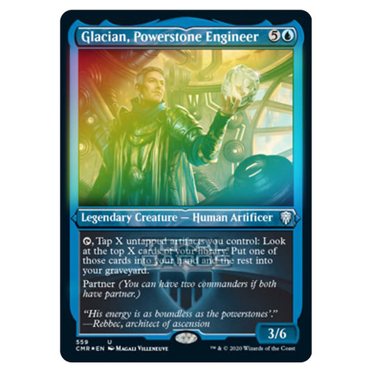 Magic The Gathering - Commander Legends - Glacian, Powerstone Engineer - 559/361 (Foil)