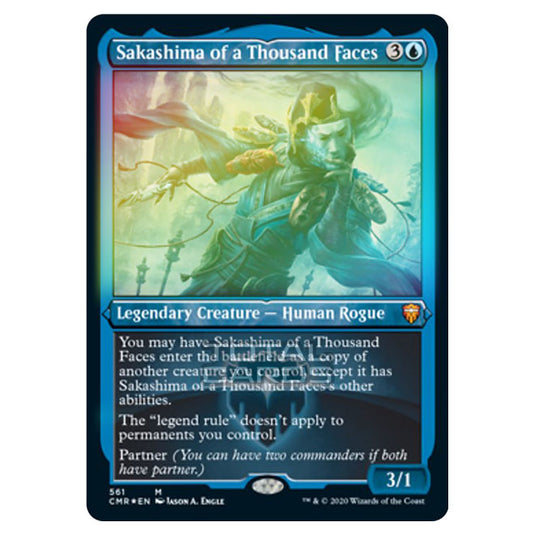 Magic The Gathering - Commander Legends - Sakashima of a Thousand Faces - 561/361 (Foil)