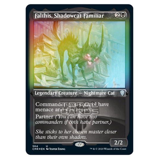 Magic The Gathering - Commander Legends - Falthis, Shadowcat Familiar - 564/361 (Foil)