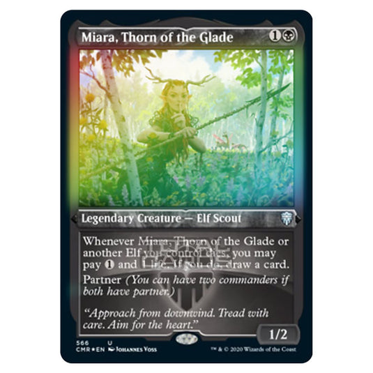 Magic The Gathering - Commander Legends - Miara, Thorn of the Glade - 566/361 (Foil)