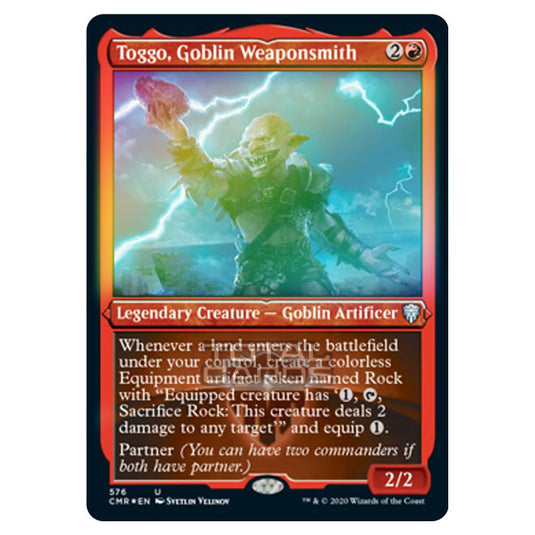 Magic The Gathering - Commander Legends - Toggo, Goblin Weaponsmith - 576/361 (Foil)