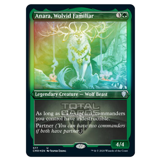 Magic The Gathering - Commander Legends - Anara, Wolvid Familiar - 577/361 (Foil)