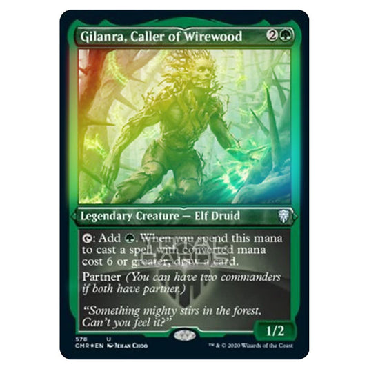 Magic The Gathering - Commander Legends - Gilanra, Caller of Wirewood - 578/361 (Foil)