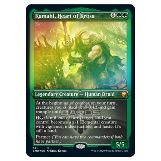 Magic The Gathering - Commander Legends - Kamahl, Heart of Krosa - 581/361 (Foil)