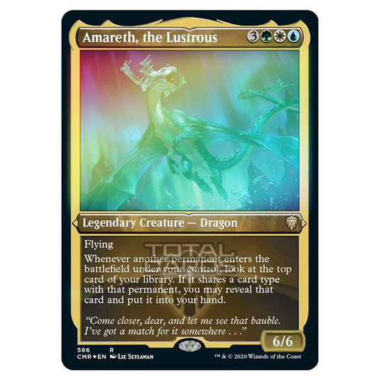 Magic The Gathering - Commander Legends - Amareth, the Lustrous - 586/361 (Foil)
