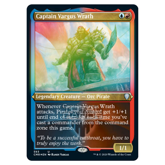 Magic The Gathering - Commander Legends - Captain Vargus Wrath - 593/361 (Foil)