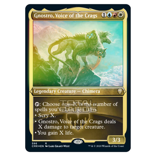 Magic The Gathering - Commander Legends - Gnostro, Voice of the Crags - 596/361 (Foil)