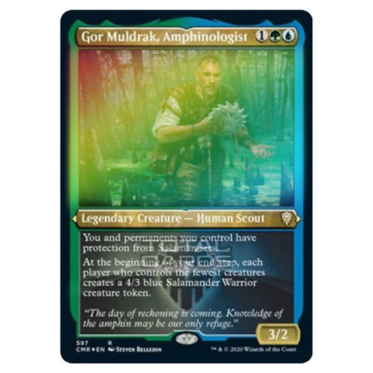 Magic The Gathering - Commander Legends - Gor Muldrak, Amphinologist - 597/361 (Foil)