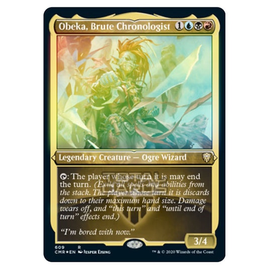 Magic The Gathering - Commander Legends - Obeka, Brute Chronologist - 609/361 (Foil)