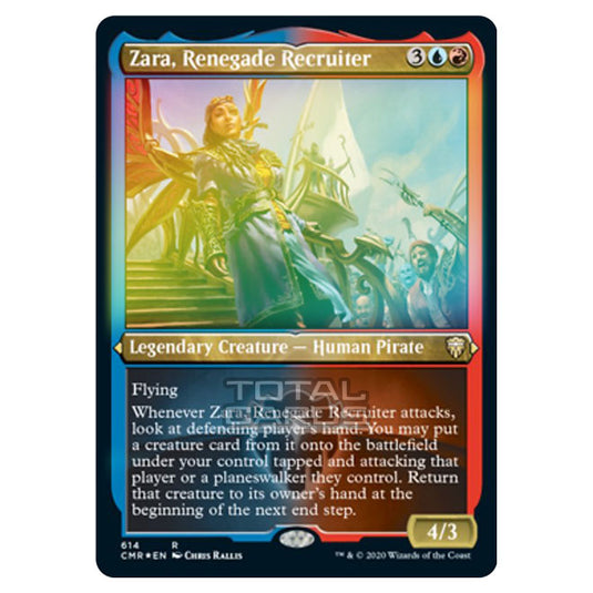 Magic The Gathering - Commander Legends - Zara, Renegade Recruiter - 614/361 (Foil)