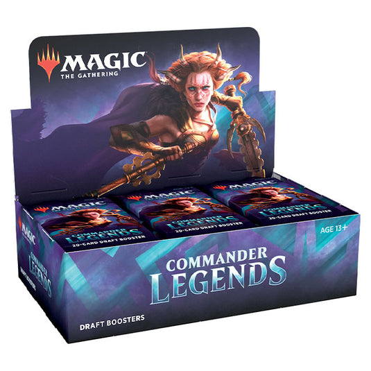 Magic the Gathering - Commander Legends - Draft Booster Box (24 Packs)