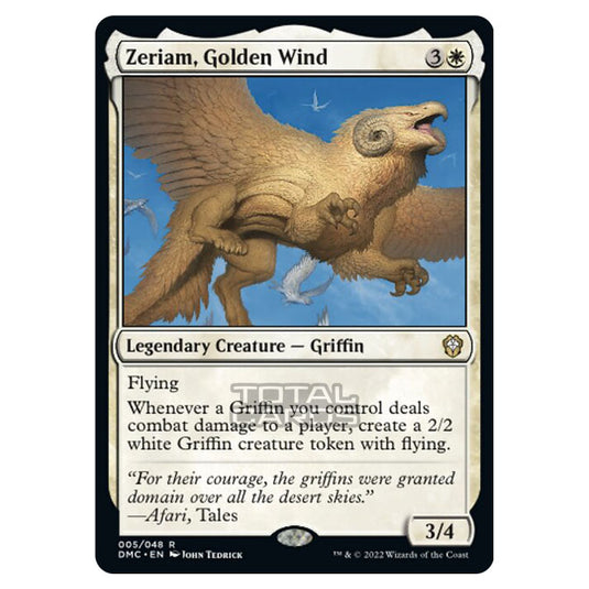 Magic The Gathering - Dominaria United Commander - Zeriam, Golden Wind - 5/48