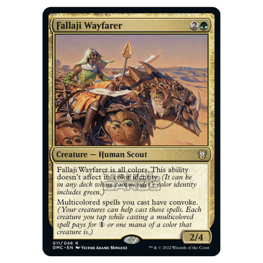Magic The Gathering - Dominaria United Commander - Fallaji Wayfarer - 11/48