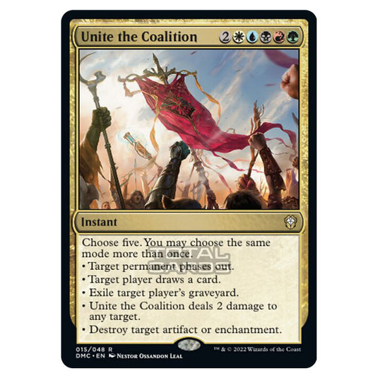 Magic The Gathering - Dominaria United Commander - Unite the Coalition - 15/48