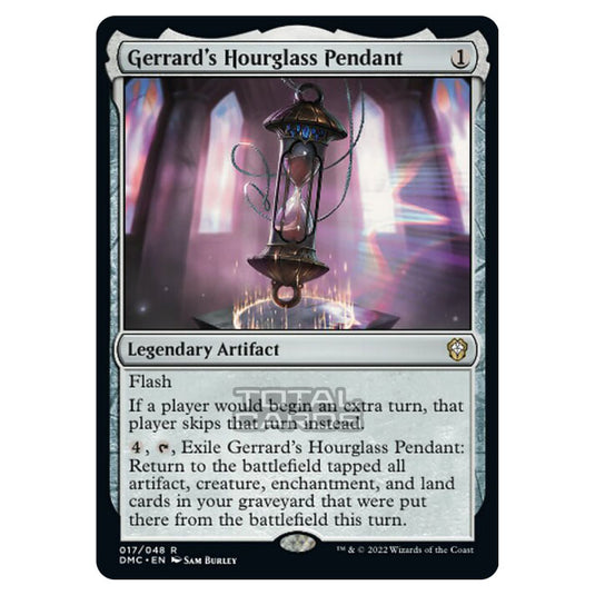 Magic The Gathering - Dominaria United Commander - Gerrard's Hourglass Pendant - 17/48