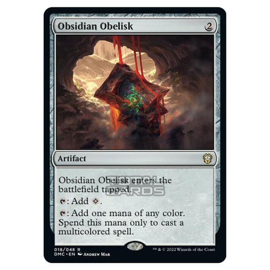 Magic The Gathering - Dominaria United Commander - Obsidian Obelisk - 18/48