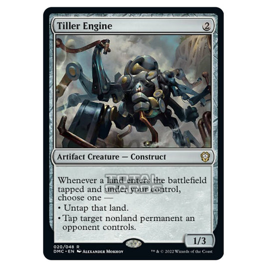 Magic The Gathering - Dominaria United Commander - Tiller Engine - 20/48