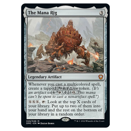 Magic The Gathering - Dominaria United Commander - The Mana Rig - 28/48