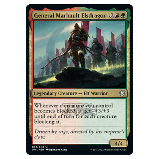 Magic The Gathering - Dominaria United Commander - General Marhault Elsdragon - 31/48