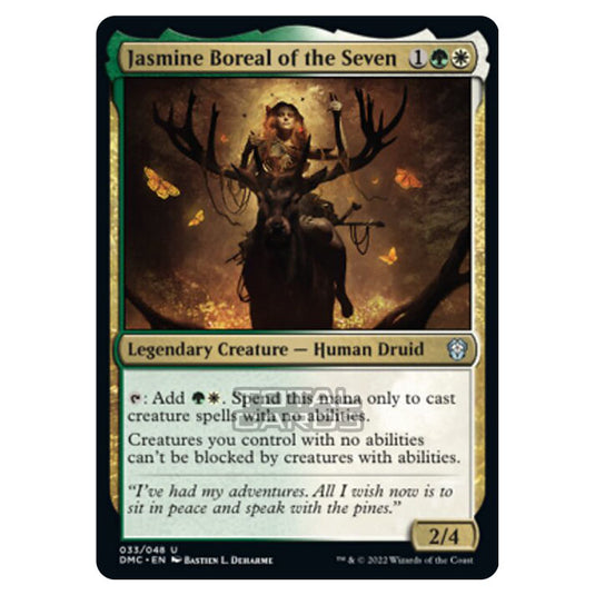 Magic The Gathering - Dominaria United Commander - Jasmine Boreal of the Seven - 33/48