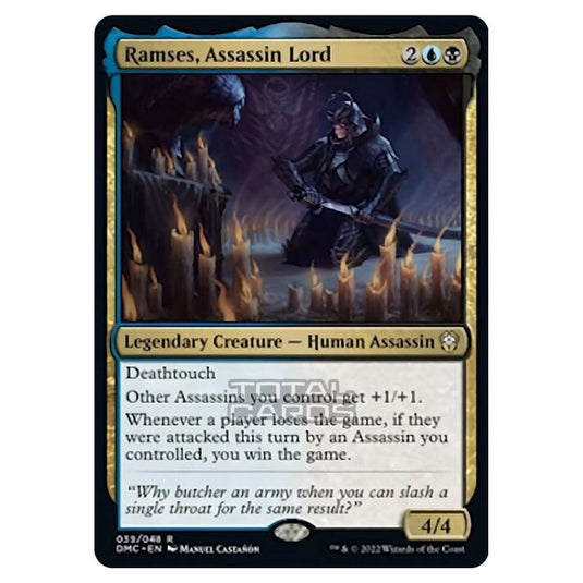 Magic The Gathering - Dominaria United Commander - Ramses, Assassin Lord - 39/48