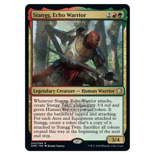 Magic The Gathering - Dominaria United Commander - Stangg, Echo Warrior - 42/48