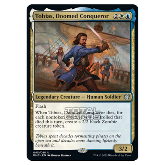 Magic The Gathering - Dominaria United Commander - Tobias, Doomed Conqueror - 45/48
