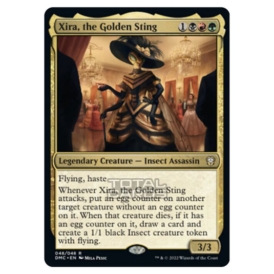 Magic The Gathering - Dominaria United Commander - Xira, the Golden Sting - 48/48