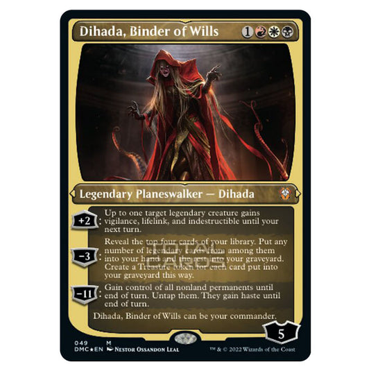 Magic The Gathering - Dominaria United Commander - Dihada, Binder of Wills - 49/48