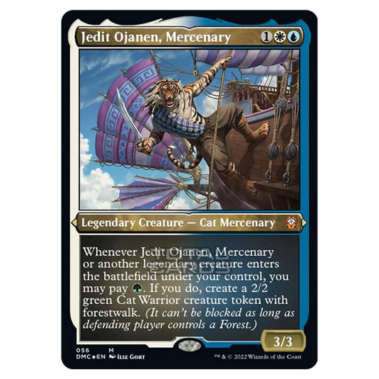 Magic The Gathering - Dominaria United Commander - Jedit Ojanen, Mercenary - 56/48