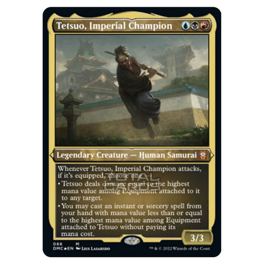 Magic The Gathering - Dominaria United Commander - Tetsuo, Imperial Champion - 66/48