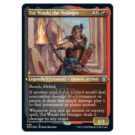 Magic The Gathering - Dominaria United Commander - Tor Wauki the Younger - 68/48