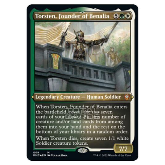 Magic The Gathering - Dominaria United Commander - Torsten, Founder of Benalia - 69/48