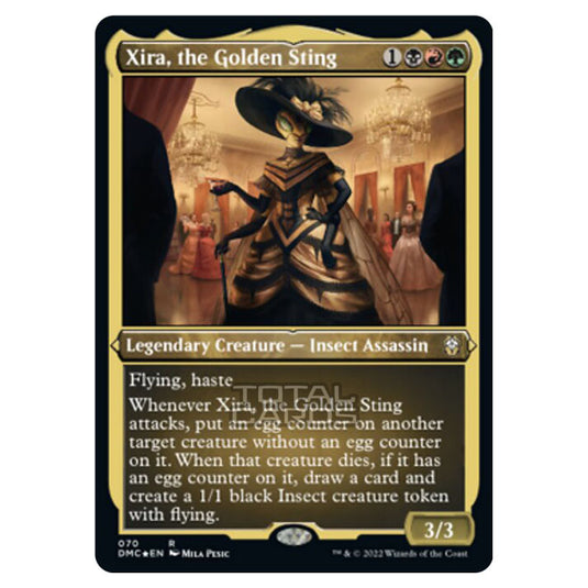 Magic The Gathering - Dominaria United Commander - Xira, the Golden Sting - 70/48