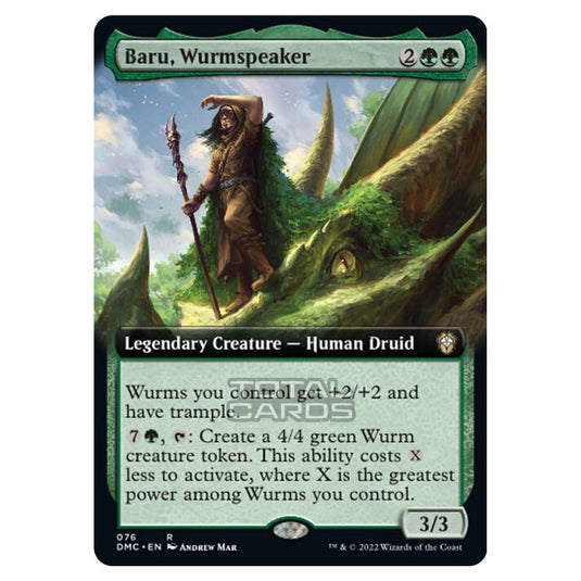 Magic The Gathering - Dominaria United Commander - Baru, Wurmspeaker - 76/48