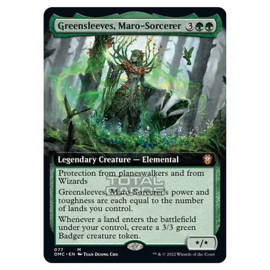 Magic The Gathering - Dominaria United Commander - Greensleeves, Maro-Sorcerer - 77/48
