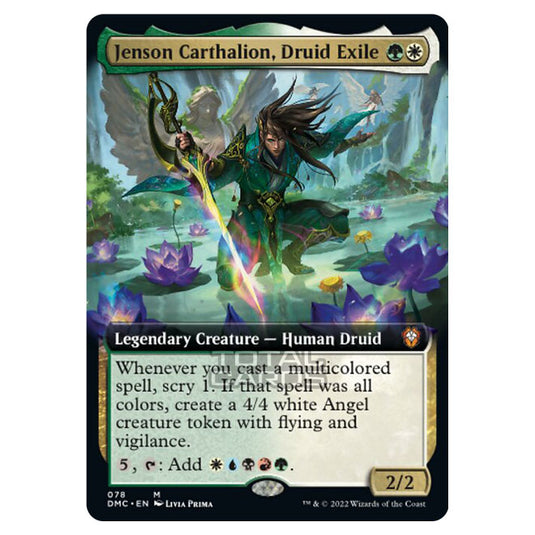 Magic The Gathering - Dominaria United Commander - Jenson Carthalion, Druid Exile - 78/48