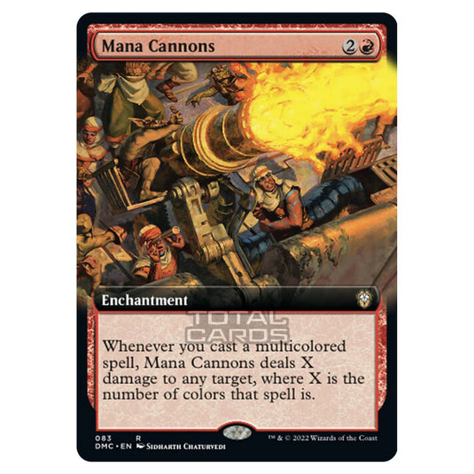 Magic The Gathering - Dominaria United Commander - Mana Cannons - 83/48