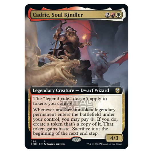 Magic The Gathering - Dominaria United Commander - Cadric, Soul Kindler - 86/48