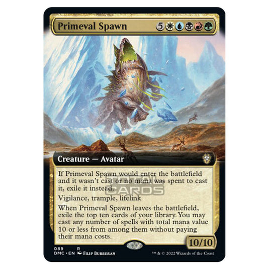 Magic The Gathering - Dominaria United Commander - Primeval Spawn - 89/48